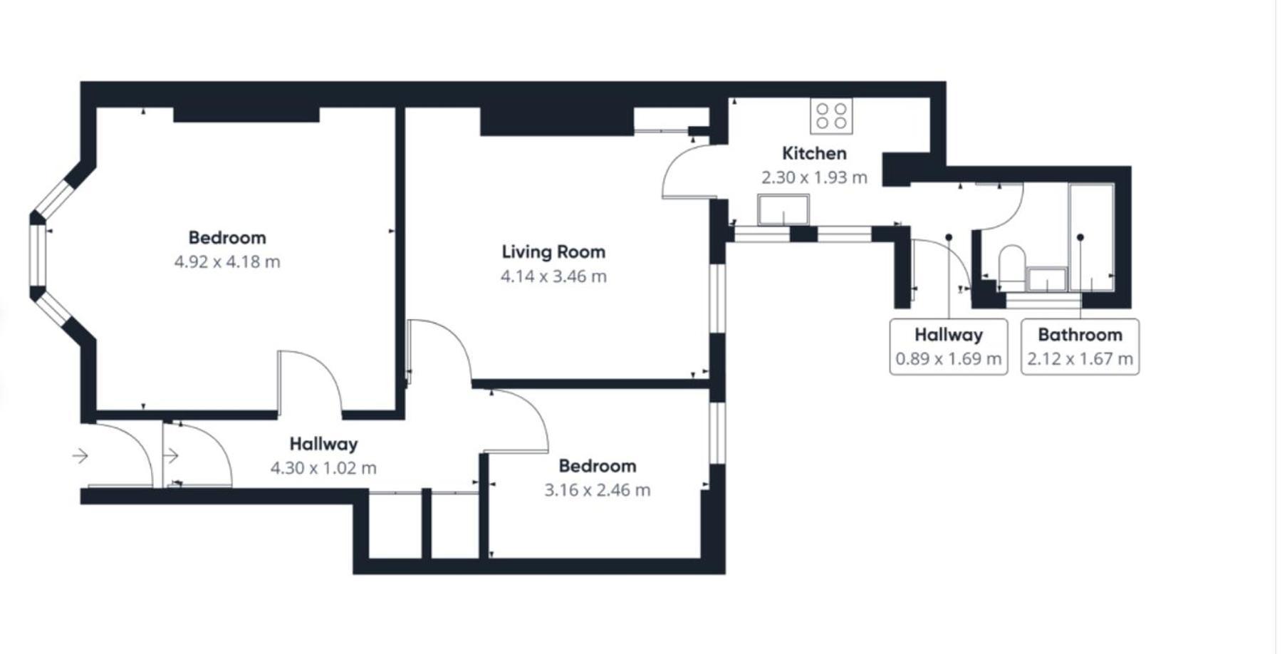 Belford Apartment, Close To Тайнмут Экстерьер фото